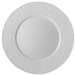 Ecume White Service Plate