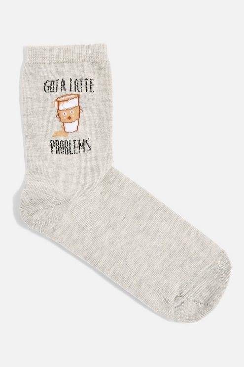 'got A Latte Problems' Socks