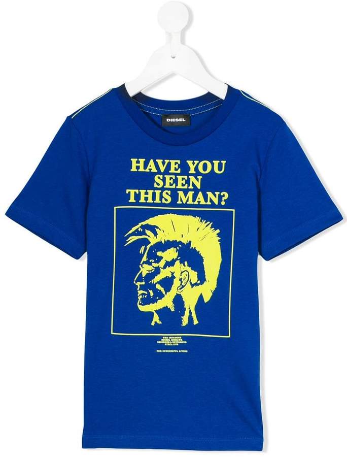 T-Shirt mit Mohawk-Print