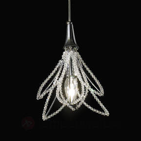 Blütenförmige Hängeleuchte Girasole