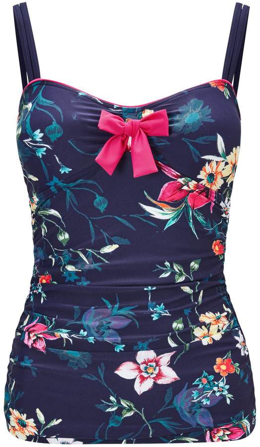 Mix And Match Floral Tankini Top