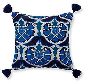 Madura Jazzy Peacock Decorative Pillow Cover, 16 x 16
