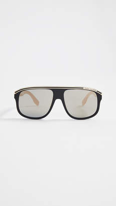Marc Jacobs Sporty Aviator Sunglasses