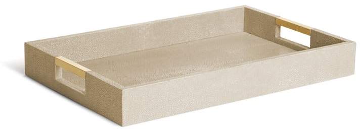 Modern Shagreen Desk Tray