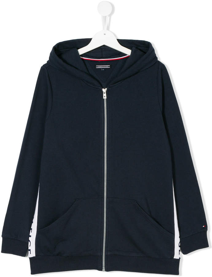 Tommy Hilfiger Junior hoodie with side stripe detail