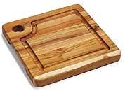 Teakhaus By Proteak Teakhaus by Proteak Marine Square Cutting Board with Corner Hole