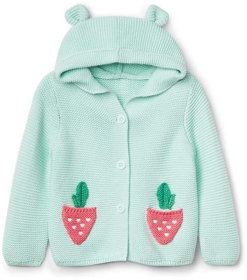 Berry Garter Hoodie Sweater