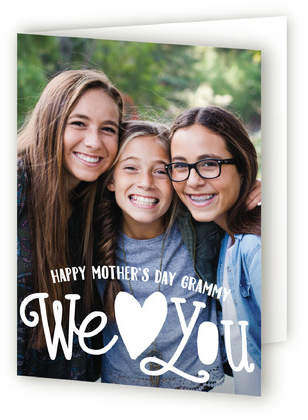 We Love You Mother's Day Greeting Cards
