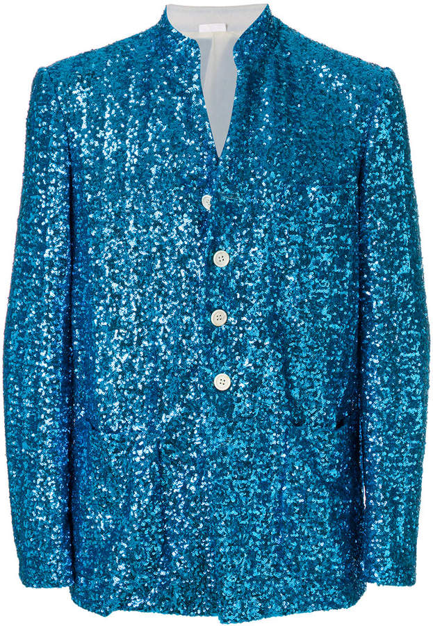 sequin embellished jacket