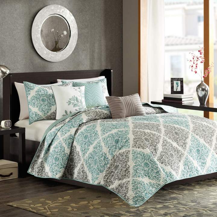 Madison Park Montecito 6-pc. Quilted Coverlet Set