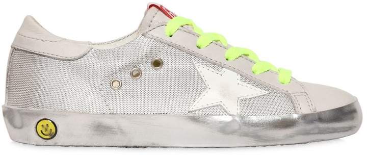 Super Star Canvas & Leather Sneakers