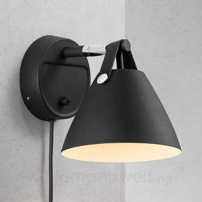 Moderne Wandlampe Strap mit nordischem Charme