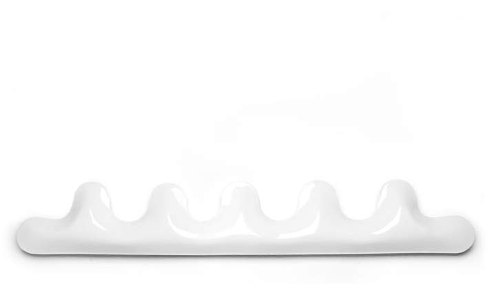 Zieta Prozessdesign Zieta - Kamm 5 Wandgarderobe, Weiß