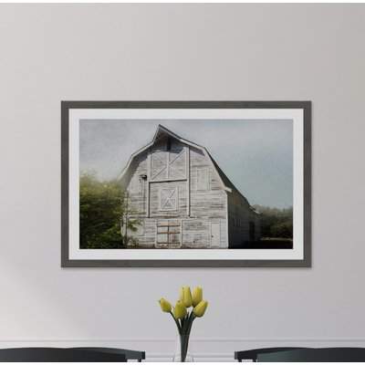 Wayfair 'Iconic White' Framed Photographic Print On Paper