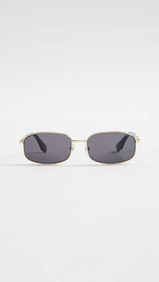 Marc Jacobs Metal Rectangular Sunglasses