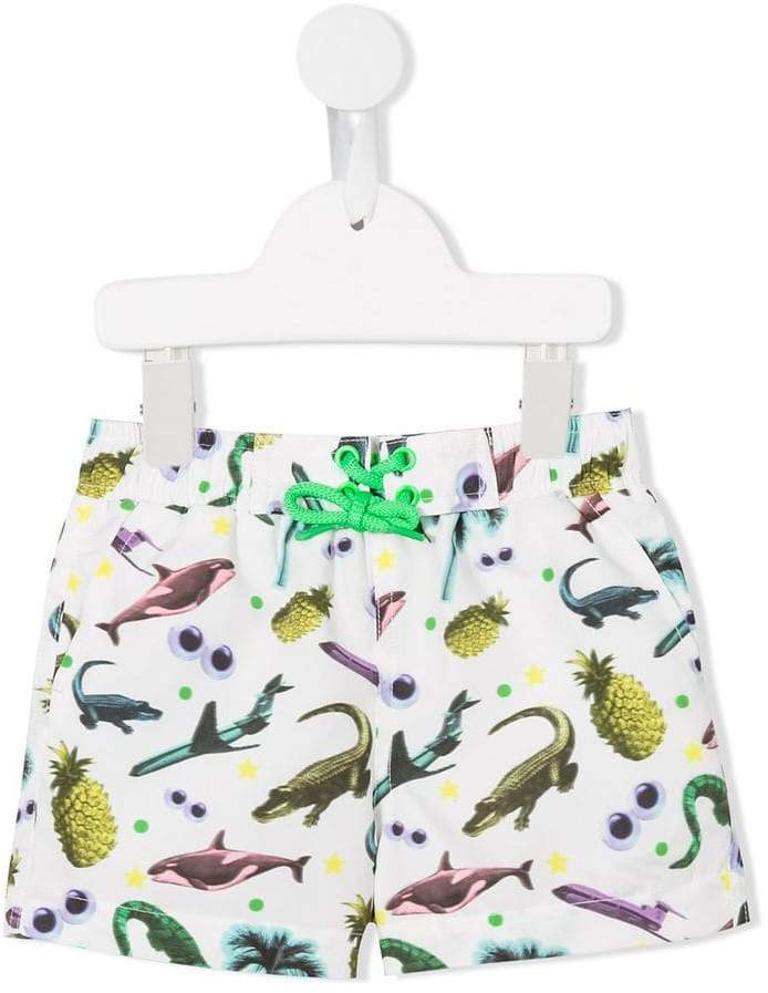 Badeshorts mit Print
