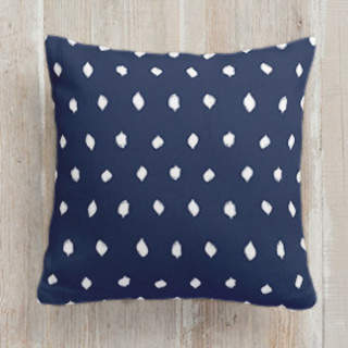 Woodberry Dot Self-Launch Square Pillows