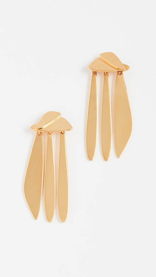 Gold Sail Earrings