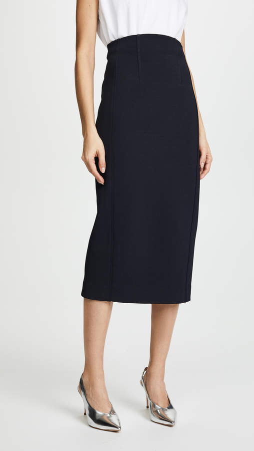 Fitted Midi Skirt