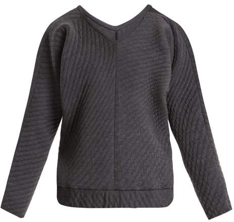 CHARLI COHEN On The QT quilted wool-blend sweater