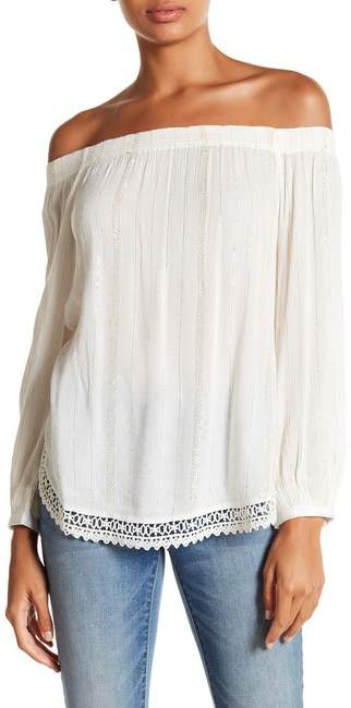 Muche et Muchette Iris Lurex Detail Top