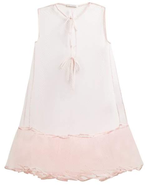 CECILIE BAHNSEN Ellie sheer tulle A-line dress
