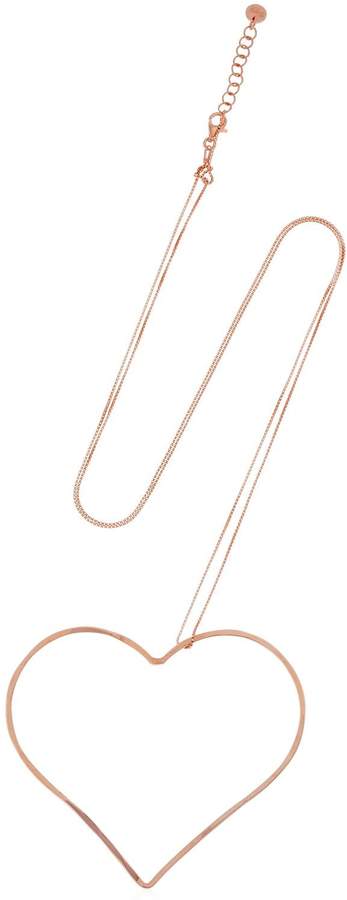 Rotvergoldete Halskette Mit Herz 