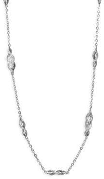 Swarovski Crystal Long Station Necklace