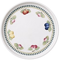 French Garden Baking Round 11.75 Serving Plate/Lid