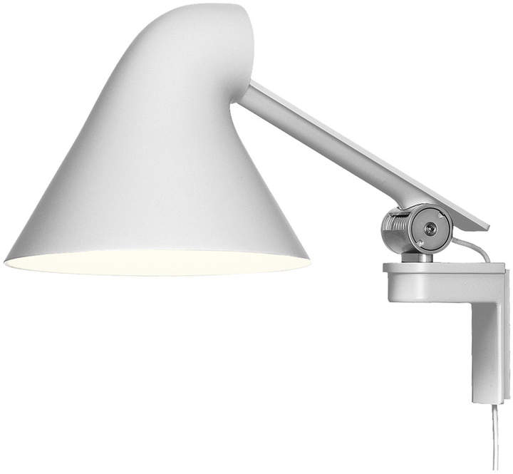 NJP Wandleuchte, kurzer Arm, Weiß
