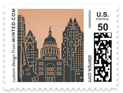 Big City - Austin Non-custom Everyday Stamps