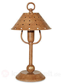 Claudia - eine rustikale Tischleuchte