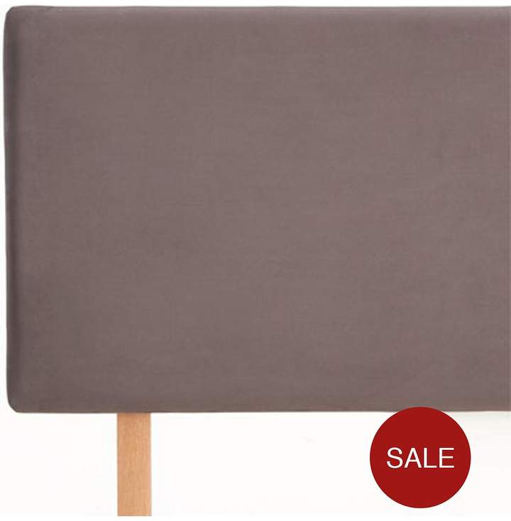 Faux Suede Single Headboard