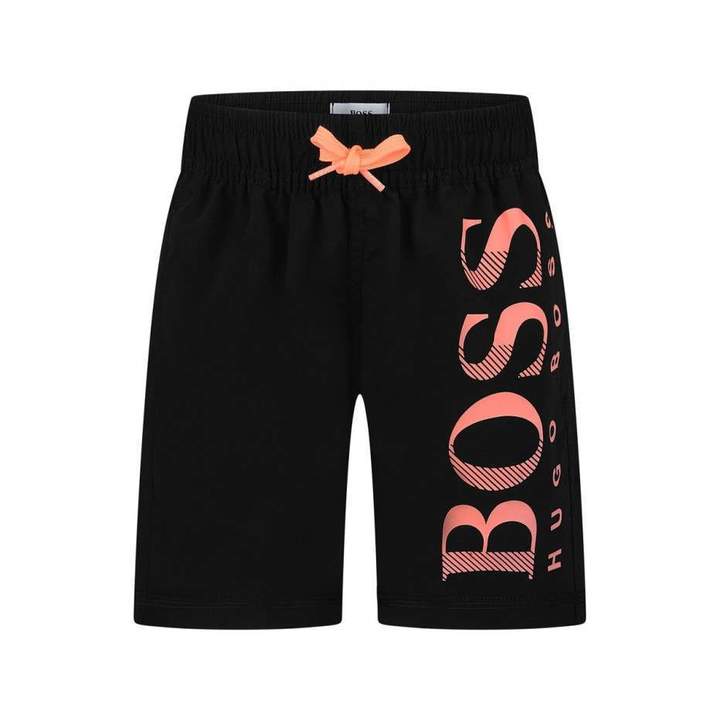 Buy BOSS KidsBoys Black Quick Dry Surfer Shorts!