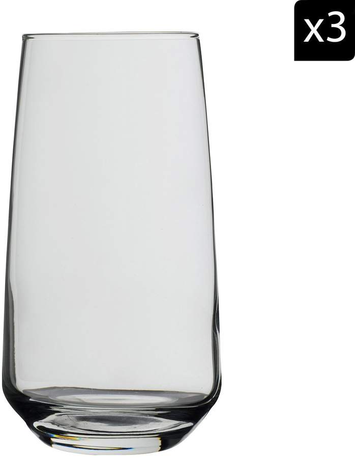 Novastyl Sainte Maxime - 3 Becher 48 cl - transparent