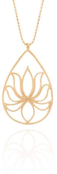 Styleserver DE Satya Halskette mit Lotus Anhänger vergoldet