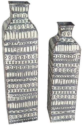 FORESIDE Braxton Set of 2 Vases