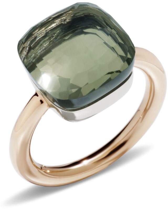Nudo Prasiolite Maxi Ring