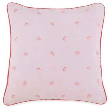 Southern Tide® Skipjack Embroidered Square Throw Pillow in Coral