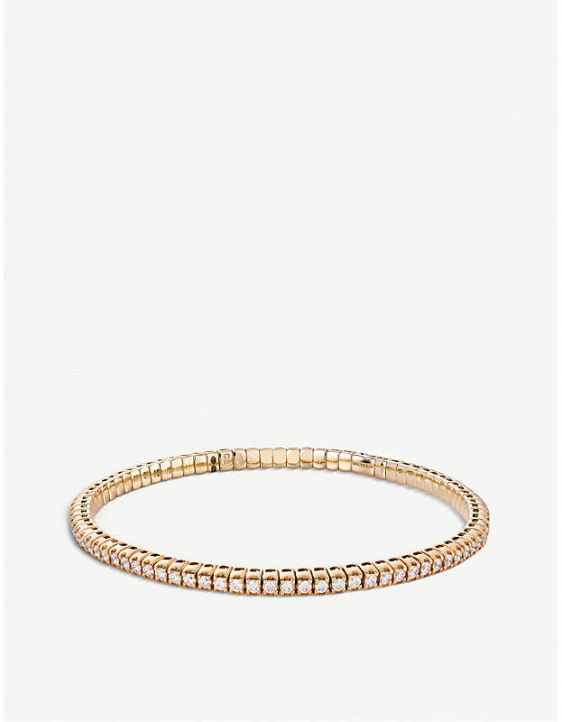 BUCHERER JEWELLERY Classics 18ct rose-gold diamond bangle