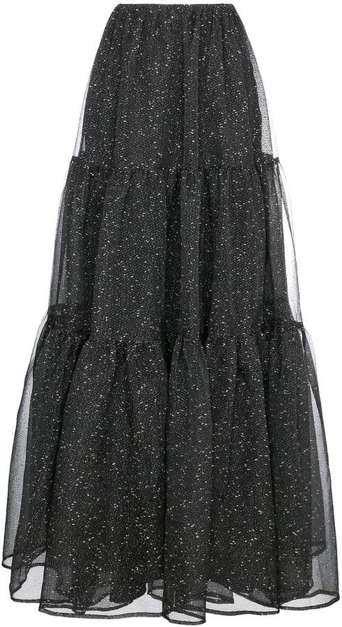 Rejina Pyo Maxirock aus Seidenorganza