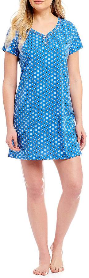 Geometric Jersey Sleepshirt