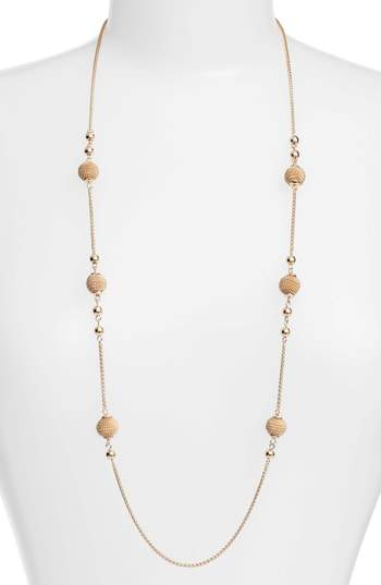 Chain Wrap Station Necklace