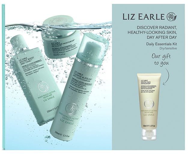 Liz Earle Daily Essentials Kit for Dry/Sensitive Skin 