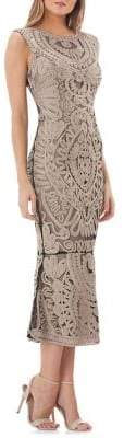 JS Collections Soutache Midi Dress JS Collections Soutache Midi Dress