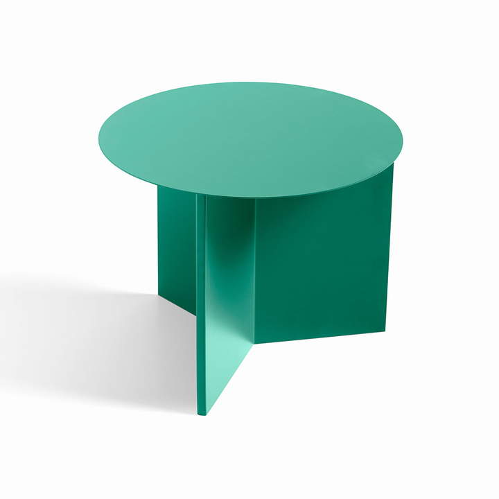 Hay - Slit Table Round, Grün