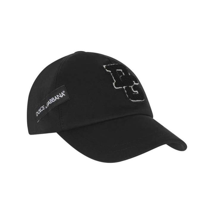 Dolce & GabbanaBoys Black Logo Cap