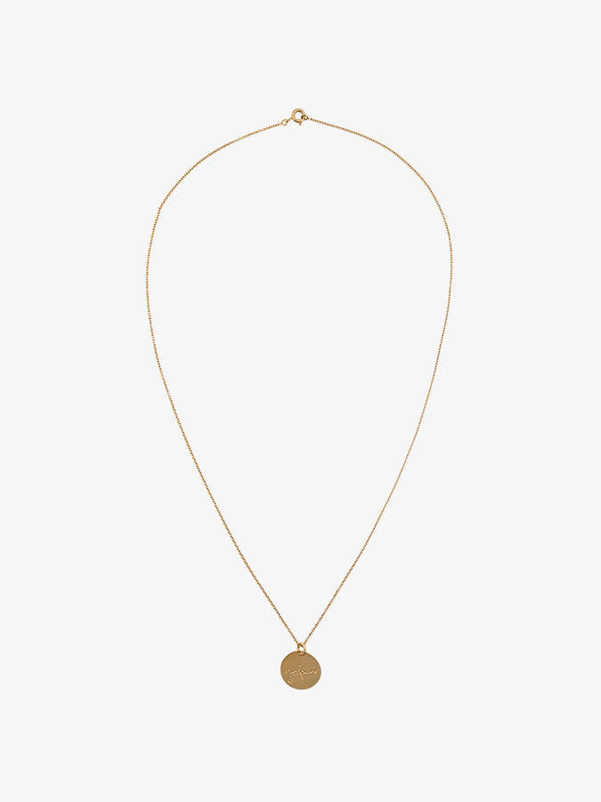 Malaika Raiss necklace plaquette grlpwer