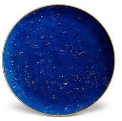Lapis-Look Limoges Porcelain & 24K Gold Plate