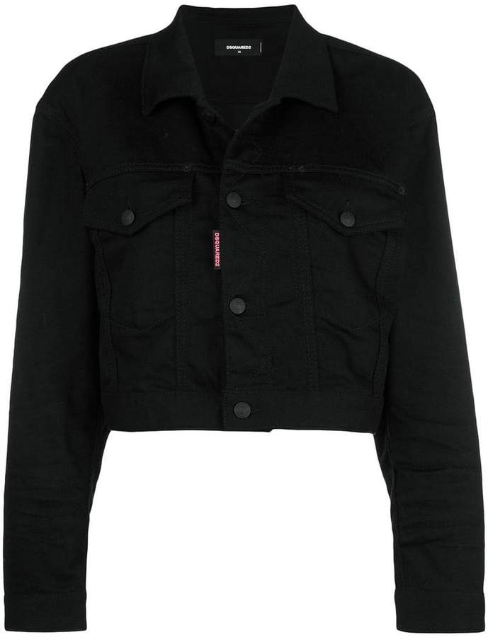 Be Nice cropped denim jacket